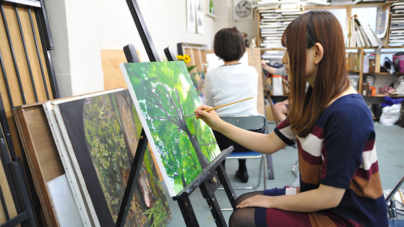 神田絵画教室 秋葉原駅 岩本町駅 油絵 デッサン アクリル 水彩 銅版画など